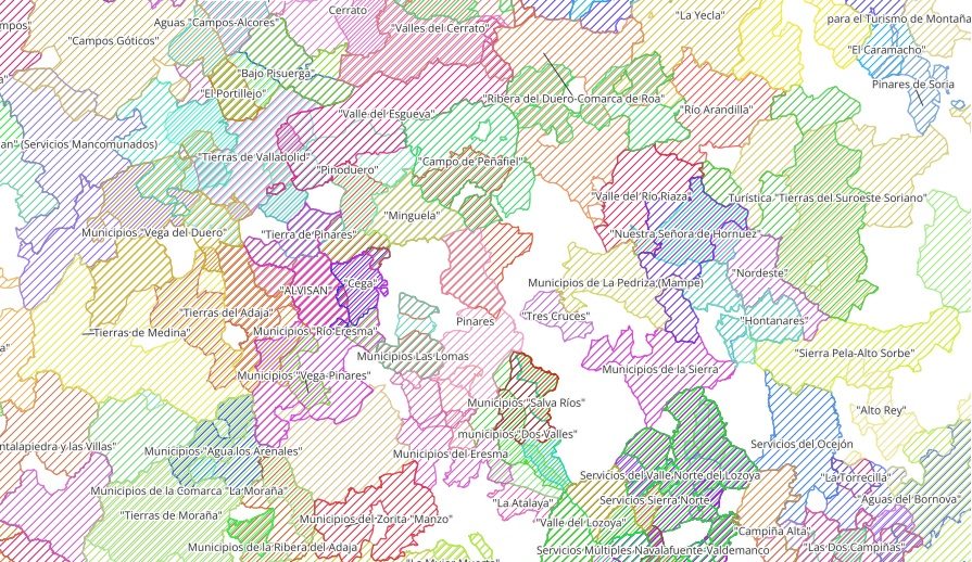 Materiales para el territorio 1: las&nbsp;mancomunidades